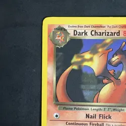 Pokemon Vintage Non-Holo Rare Dark Charizard 21/82 Team Rocket WotC 2000 - Image 2