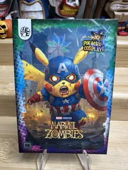 Marvel Zombies (Pikachu) #106 Galaxy Holo Pokemon Pikachu Cosplay - Image 1