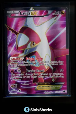 2013 POKEMON BLACK & WHITE PLASMA FREEZE #112/116 LATIAS ULTRA RARE - Image 1