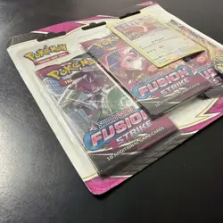 Pokemon TCG SWSH Fusion Strike 3 Pack Blister Booster Eevee Promo New Sealed 820650809200 - Image 2