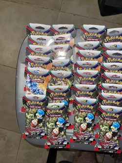 Pokemon TCG Scarlet And Violet Base Sleeved Booster Packs Lot of 36 - Image 3