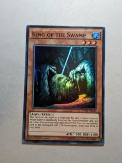 King of the Swamp - FUEN-EN040 - Super Rare - 1st Edition - Yugioh VLP - Image 1
