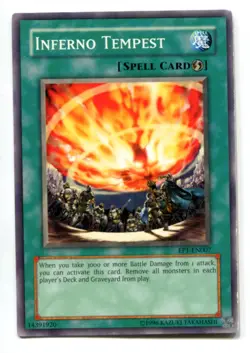 Yu-Gi-Oh! Inferno Tempest Common englisch EP1-EN007 Wirbelsturm Inferno - Image 1