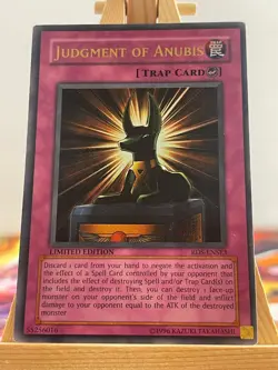 Abrechnung Von Anubis RDS-ENSE3 Ultra Rare Englisch NM YUGIOH - Image 1
