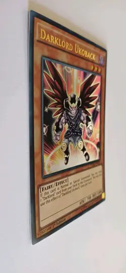 Yugioh Darklord Ukoback DUSA-EN022 Ultra Rare 1st Edition NM - Image 2