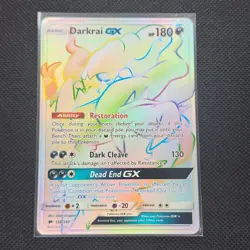 Darkrai GX - 158/147 - Secret Rare - Burning Shadows - Pokemon Card - LP - Image 1
