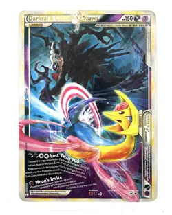 Pokemon Trading Card Jumbo Oversized Darkrai & Cresselia Legend Clash of Legends - Image 1
