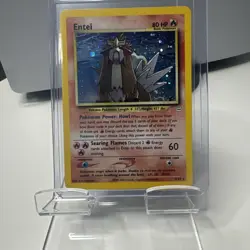 Pokemon Entei Neo Revelation TCG 6/64 Holo Unlimited Rare Card - Image 1