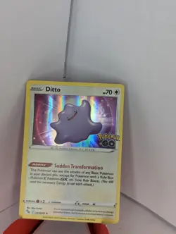 Ditto - 053/078 - Pokemon Go Sword & Shield Holo Rare Card NM - Image 1