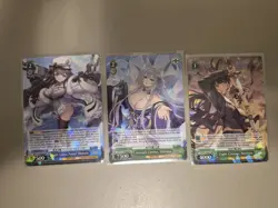 Weiss Schwarz Azur Lane Vol. 2 English RR Mixed Card Holo Lot - Image 1