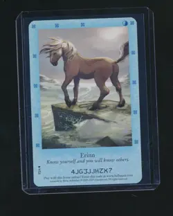 ERINN BELLA SARA NORTHERN LIGHTS HORSE TCG PROMO CARD P2/4 - Image 1