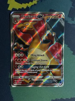 Charizard GX SM60 Full Art Ultra Rare Holo Card Pokemon Black Star Promo SM HP - Image 2