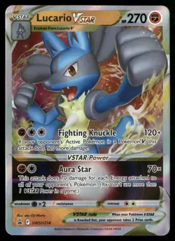 Lucario VSTAR - SWSH214 SWSH: Sword & Shield Promo Cards Pokemon TCG - Image 1