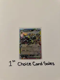 Pokemon TCG Umbreon EX 060/131 Double Rare Holo Card NM - Image 1