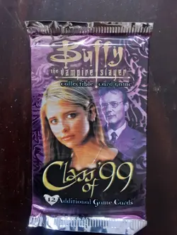 Buffy The Vampire Slayer Class Of '99 CCG Booster Pack, 12 Cards, Score, 2002 - Image 2