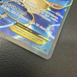 Pokemon TCG Blastoise EX Holo Ultra Rare Card 155/160 XY Base Set 2014 - Image 3
