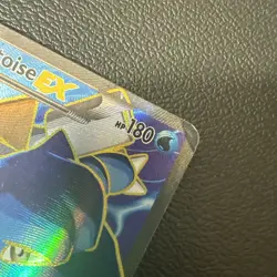 Pokemon TCG Blastoise EX Holo Ultra Rare Card 155/160 XY Base Set 2014 - Image 5