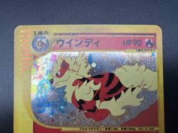[Swirl] Arcanine Holo 017/092 e-Series Aquapolis Holo MP+ Japanese Pokemon Card - Image 5