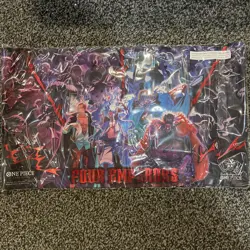 One Piece Card Game: English Version 2nd Anniversary Set Four Emperors Playmat - Image 1