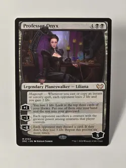 Professor Onyx -Foil Light Play MTG Strixhaven - Image 1