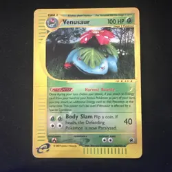 2002 Pokemon Expedition Venusaur #68/165 Reverse Holo RARE WOTC VINTAGE CARD HP! - Image 1
