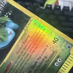 2002 Pokemon Expedition Venusaur #68/165 Reverse Holo RARE WOTC VINTAGE CARD HP! - Image 5