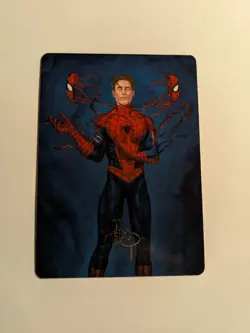 Secret Identity Gold-Stamped Signature Art Series Card 6/54 MtG Spider-Man - Image 1