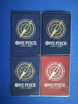 Roronoa Zoro One Piece TCG 4-card lot ST01 Super Rare+OP1 Leader+more-ships PWE - Image 2