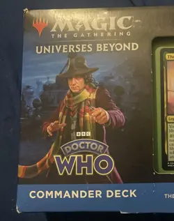 MTG Blast From The Past Dr. Who Commander Deck *Factory Sealed* WHO - Image 2