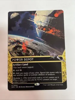 Power Depot (0034) (Borderless)Edge of Eternities: Stellar Sights Rare - Image 1