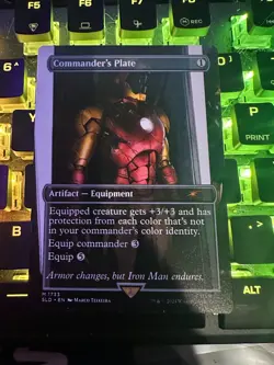 Commander's Plate (1733) Secret Lair Drop Regular - Image 1