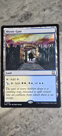 Mystic Gate Commander: Modern Horizons 3 Regular Land Rare MTG NM - Image 1