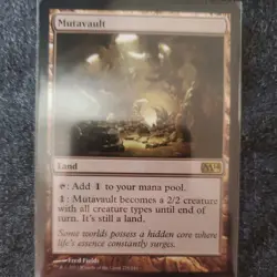 Mutavault #228 Core Set 2014 Regular Rare NM - Image 2