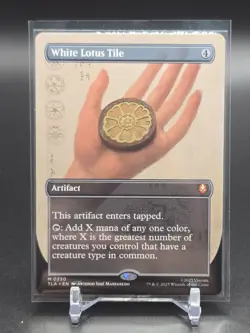 MTG White Lotus Tile 0330 Avatar: The Last Airbender Regular Mythic Showcase - Image 1