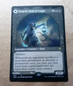 MTG - TERGRID GOD OF FRIGHT -SHOWCASE R 307 KHM - Image 1
