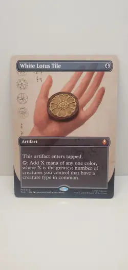 White Lotus Tile (Borderless) MTG Avatar Normal - Image 1