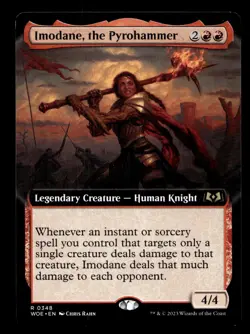 Imodane, the Pyrohammer (Extended Art) 348 R Wilds of Eldraine - Image 1