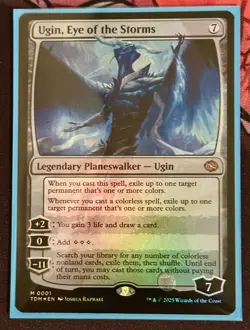 Ugin, Eye of the Storms (FOIL) Tarkir Dragonstorm Legendary Planeswalker NM - Image 1