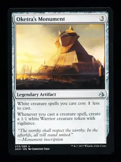 * * 1x Oketra's Monument x1 * * Amonkhet MTG NM Near Mint - Image 1