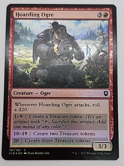Hoarding Ogre 181/361 Common Foil Baldur's Gate Magic The Gathering - Image 1