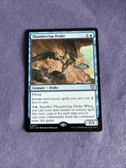 Thunderclap Drake Commander: Outlaws of Thunder Junction Regular - Image 1