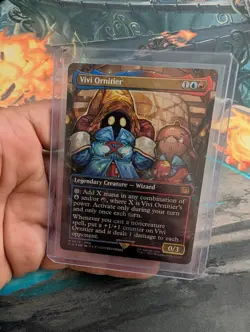 MTG Vivi Ornitier (Borderless) (Chocobo Track) Final Fantasy Foil *PACK FRESH!* - Image 1