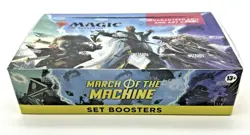 Magic the Gathering MtG MARCH OF THE MACHINE Set Booster Box • FACTORY SEALED 195166207247 - Image 1