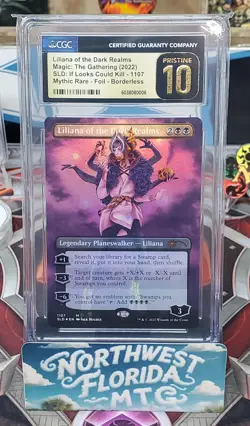CGC Pristine 10 - SLD: If Looks Could Kill - Liliana of the Dark Realms (Foil) - Image 1