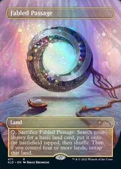 [1x] Fabled Passage - Galaxy Foil Near Mint, English Secret Lair MTG Magic - Image 1