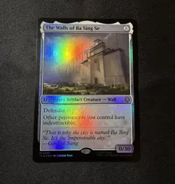 MTG Avatar: The Last Airbender The Walls Of Ba Sing Se (Foil) M0261 - Image 3