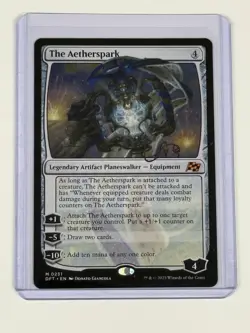 THE AETHERSPARK Aetherdrift DFT Planeswalker Magic - Image 1