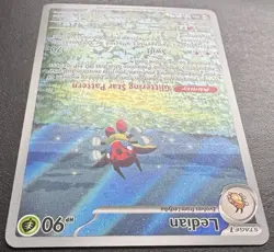 Ledian 144/142 Illustration Rare Stella Crown Pokemon TCG NM - Image 3