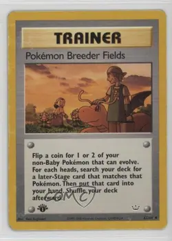 Pokemon Breeder Fields 1st Ed. Neo Revelation #62 2001 - Image 1