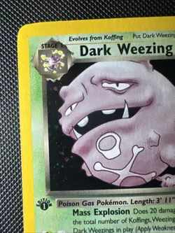 Dark Weezing 1st Edition Holo WOTC 2000 Team Rocket 14/82 NM Pokemon NM - Image 4